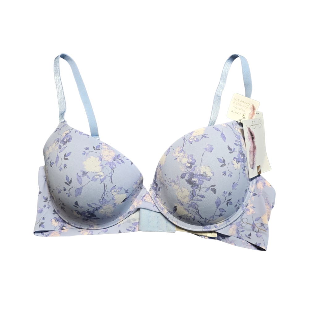 Jessica Simpson Lavender Floral Bra